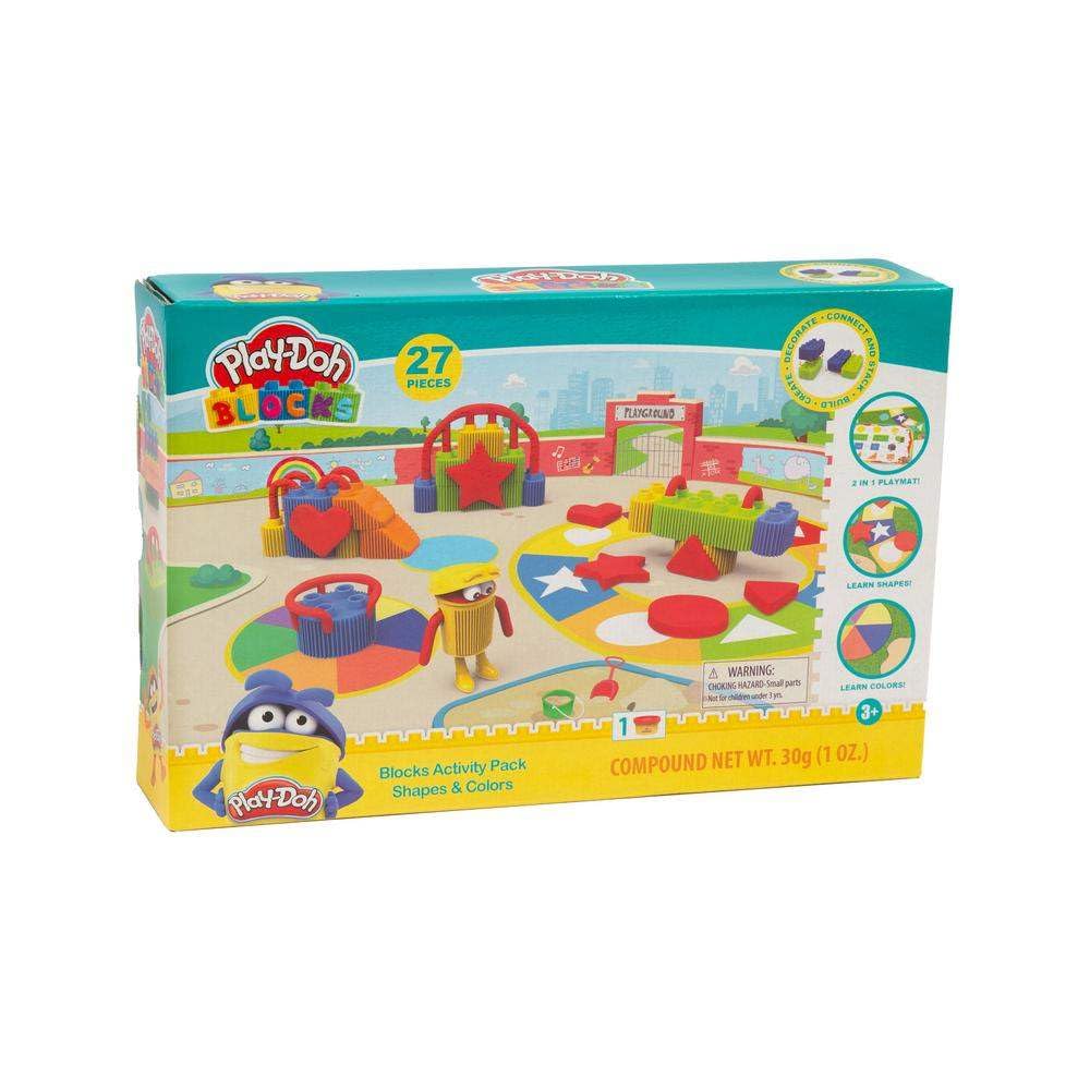 Amazon.com: Grandi Giochi Play Doh Blocks Pld03000 27-Piece Shape